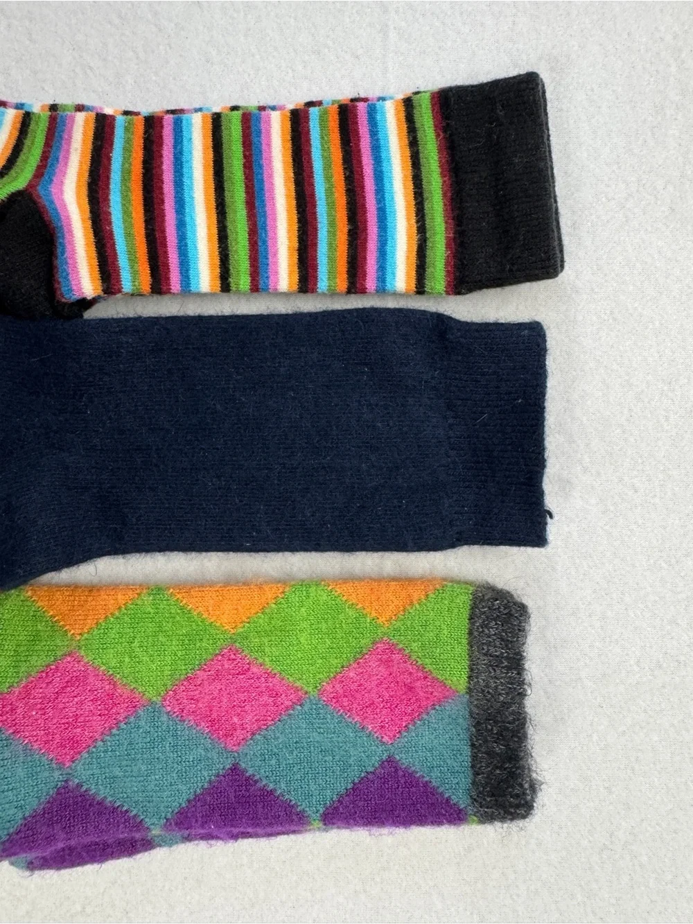 Women’s Assorted Color Crew Socks - Pack of 3